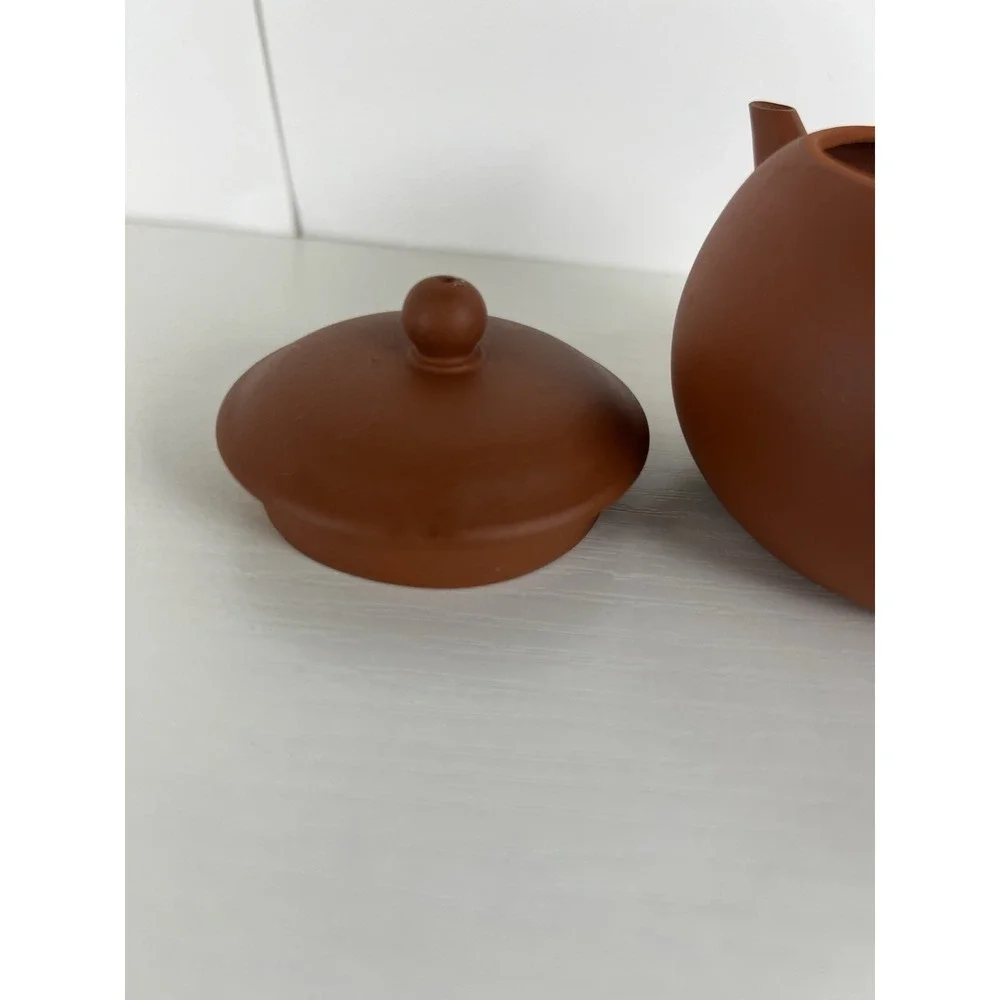 Vintage Yixing Zisha Teapot Set 8pc Gongfu w/ Cha Hai & 6‎ Teacups